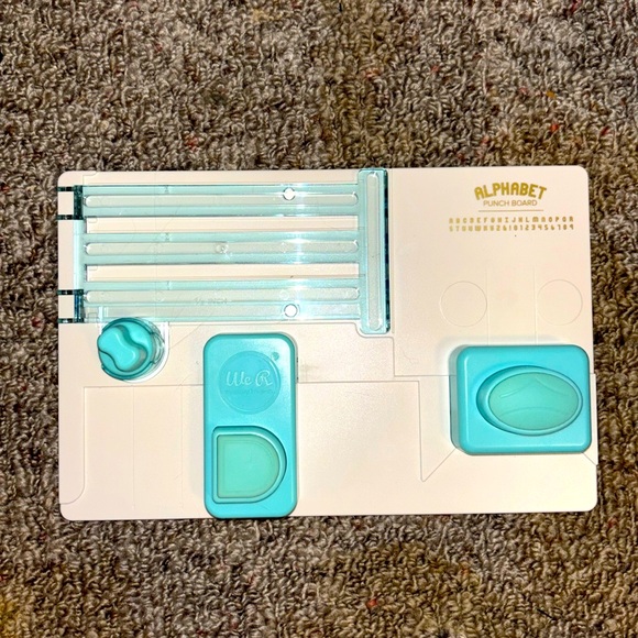 Alphabet A-Z punch plate. - Picture 1 of 2